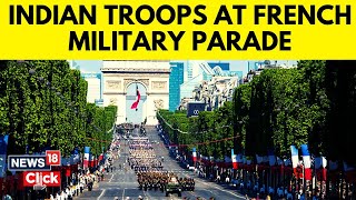 PM Modi In France | Indian Troops At French Military Parade | Bastille Day Parade | English News