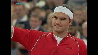 Hamburg 2004 Semi-Final - Roger Federer vs Lleyton Hewitt (Highlights)