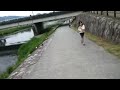 2012鯖街道ウルトラマラソン　ゴール saba kaido ultramarathon 76km goal