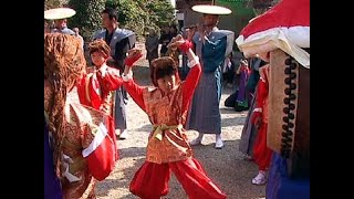 水田天満宮神幸祭　稚児風流