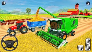 Village Farm Thresher Tractor Simulator 2022 - Tractor Farming Games 3D - Android Gameplay