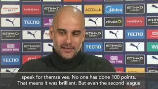 'Man City form not the best I have seen' - Guardiola
