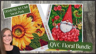 New QVC Diamond Art Club Bundles available tomorrow! Unboxing the Floral Bundle