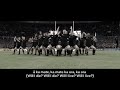 All Blacks Haka with translation