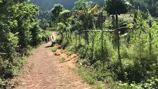 Challenging Roads of Risang Waterfall