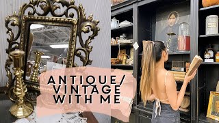 COME ANTIQUE \u0026 VINTAGE SHOPPING WITH ME + HAUL | Victoria Hui