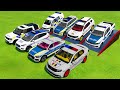 TRANSPORTING DACIA, AUDI, VOLKSWAGEN, RANGE ROVER, FORD ALL POLICE CARS WITH MAN TRUCKS ! FS22