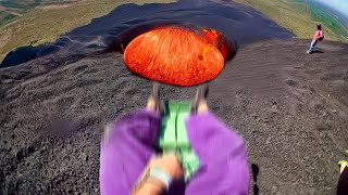 volcano sliding went horribly WRONG..