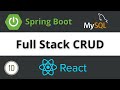 Configure Routing using REACT-ROUTER-DOM ||Full Stack CRUD Application Spring Boot and React -10