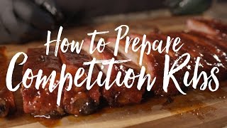 Competition Rib Recipe: St. Louis Spare Ribs