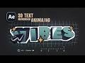 Smooth 3D Text Morph Animation in After Effects (No Plugins)