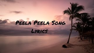 Peela Peela Song Lyrics | TSK Songs Suriya | Keerthy Suresh | Anirudh