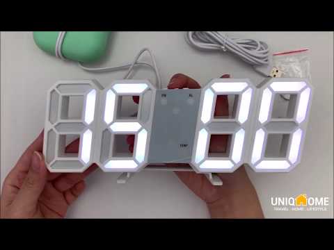 How do I reset my digital clock?
