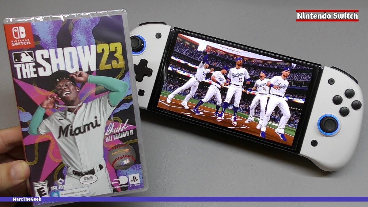 MLB The Show 23 Switch Unboxing / Gameplay - YouTube