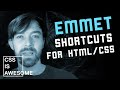 Emmet shortcuts for HTML/CSS!