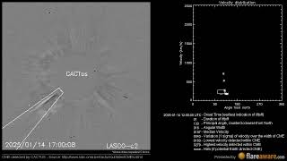 A Non Earth directed CME at 2025-01-14 12:00:00 UTC