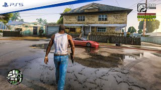 GTA San Andreas Remake - Unreal Engine 5 Gameplay Concept Demo made with GTA 5 PC Mods