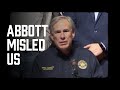 Abbott misled us. He failed Texas. We must hold him accountable  | Beto For Texas