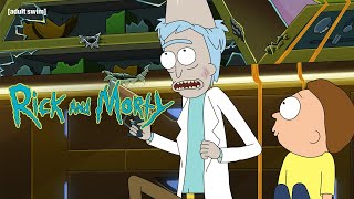 Rick and Morty Season 7 | Rick and Jerry To The Rescue | Adult Swim UK 🇬🇧