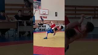 Бросок прогибом греко-римская борьба #wrestling