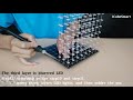 icubesmart 3d8s led cube video installation instructions