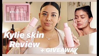 KYLIE SKIN UNBOXING & HONEST REVIEW!! + KYLIE SKIN GIVEAWAY!!