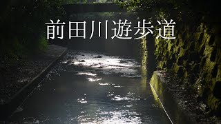 前田川遊歩道(神奈川県横須賀市)