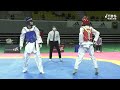 kta 제19회 항저우아시안게임파견 국가대표선발 1차평가전｜남자부 58kg 8강 한체대 장준 vs 한성고 박태준｜태권도｜겨루기｜taekwondo｜품새｜태백│kta│