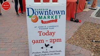 DUNEDIN DOWNTOWN MARKET. CLEARWATER FLORIDA.