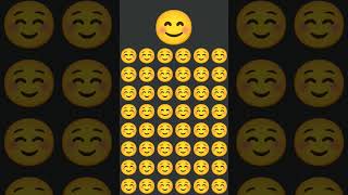 Find this emoji 😊 #emoji #findtheemojichallenge #emojichallenge #canyoufindtheoddemoji #quiz