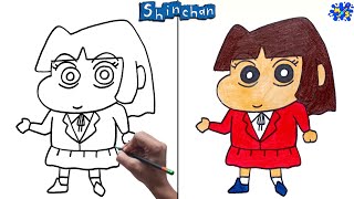Shinchan Drawing || how to draw I-chan