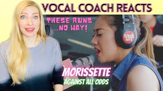 Vocal Coach Reacts: MORISSETTE AMON 'Against All Odds' Wish Bus