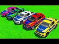 TRANSPORTING DACIA AND VOLKSWAGEN ALL POLICE CARS WITH MAN TRUCKS! Farming Simulator 22