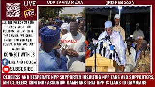 CLUELESS AND DESPERATE NPP SUPPORTER INSULTING NPP FANS AND SUPPORTERS,