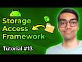 Master Storage Access Framework in Jetpack Compose | Android App Development Tutorial #13