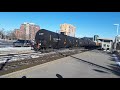 uno pacfic horn cn 2996 at brampton jan 26 19