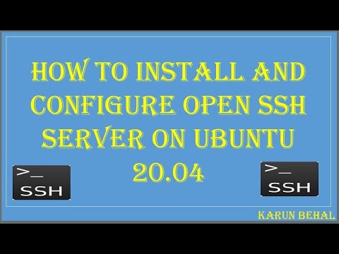 How To Install And Configure OpenSSH Server On Ubuntu-20.04[Hindi]By ...