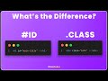 “ID vs Class in HTML — What’s the REAL Difference? 🤔” | Viren Codes