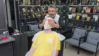 You Won’t Believe His Skin After This FOAM ASMR Facial! 🤯🫧 | Deep Scalp Massage Included!