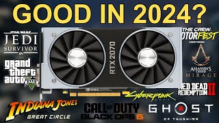 RTX 2070 Late 2024 | Tested In 12 Triple A Games 1080P, 1440P