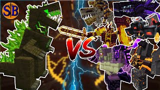 Tremorzilla vs L_ender's Cataclysm Rematch In their Structure