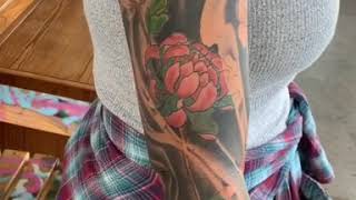 Japanese floral sleeve