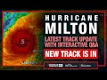 TRACKING HURRICANE MILTON: Latest Track, Live Q&A on Florida Impacts | Tracking the Tropics