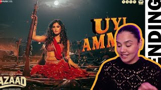 Uyi Amma - Azaad | Aaman D, Rasha Thadani - AP REACTS