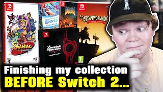 Finishing My Nintendo Switch Collection BEFORE Switch 2…What’s Left?