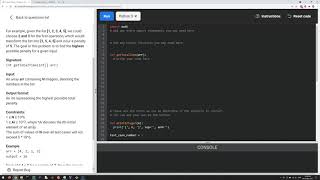 Facebook interview question: greedy algorithms: slow sums