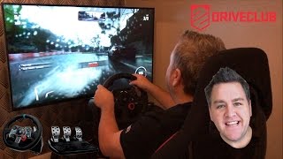 DriveClub - PS4 - Weather Effects - Logitech G29 Wheel & Pedals - 1080p - Arcade Racer