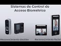 Control de acceso Biométrico de Dahua Technology