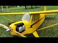 piper j 3 cub_28 year old scale rc model airplane