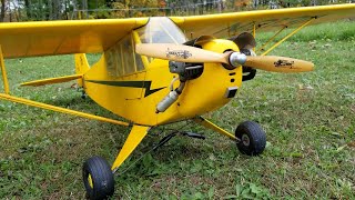 PIPER J-3 CUB_28 Year old Scale RC Model Airplane!